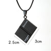 Anime Death Note Necklace Rope Leather Choker Black Note Book Model Pendant Necklace For Women And Men Accessory - Image 9