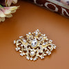 Sunspicems Morocco Caftan Brooch Turkey Crystal Flower Women Brooches Pins Gold Color Arabic Wedding Jewelry Bridal - Image 9