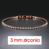 Hip Hop Iced Out 3/4/5mm Crystal Tennis Bracelet for Men Punk Zirconia Men's Chain on The Hand Streetwear Jewelry - Image 16