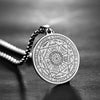 Seal of The 7 Archangels Pendant Necklaces for Men Seal of Solomon Spiritual Talisman Protection Amulet Stainless Steel Jewelry - Image 1