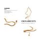 Snake Chain Double Layer Stainless Steel Water Drop Pendant Necklace for Women Statement Gold Color Jewelry - Image 15