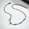 Minimalism Crystal Beads Ball Chain Necklace for Women Simple Black Link Chain Choker Jewelry Collar Party Wedding Girls - Image 5
