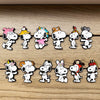 12pcs Cute Puppy Dog Lapel Brooches Chinese Zodiac Series Enamel Pins Decorative Badges for Backpack Collectible Gift for Fans - Image 2