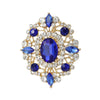 Sparkling Geometric Crystal Full Rhinestone Brooches For Women Unisex Vintage Zircon Pin Jewelry Gift Party Office - Image 12