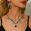 Ladies' Design Necklace Earrings Jewelry Set Suitable for Daily Wear, Wedding Parties, Holiday Gifts - Image 3
