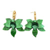 Bohemian Colorful Acrylic Flower Pendant Earrings For Women Girls Exaggerated Metal Petal Temperament Earrings Jewelry - Image 6