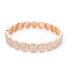 Joldhaf Gold Color Happy Bangle For Women Inlaid Diamond Elastic Bracelets Dice Hand Accessory - Image 37