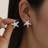 Vintage Metal Shell Stud Earrings for Women Accessories Personalization Jewelry Earrings Daily Wear Creative Jewelry Gift - Image 15