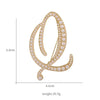 English Letters A K D Pearl Brooches Lapel Pins Female Corsage Jewelry Gifts for Women Accessories - Image 26