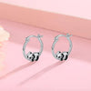 Ventfille Silver Color Panda Earring for Women Girl Gift Lovely Cartoon Animal Jewelry - Image 3