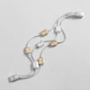 Two Tone Geometric Square Beads Chain Bracelets for Women Multilayer Silver Color Link Bangle Bracelet Charm Jewelry - Image 4