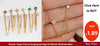 1PC 316L Stainless Steel Mini Zircon Cartilage Piercing Stud Earring For Women Girl Helix Tragus Body Jewelry Statement - Image 37
