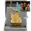 Custom Photo Engraved Necklace Personalized Mother's Day Gift Custom Portrait Pendant Memorial Family Jewelry Gifts for Woman - Image 10
