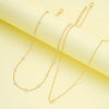 Imitation Pearl Heart Jewelry Set For Women Gold Silver Color Round Beads Necklace Bracelet Set Daily Wear Accessories - Image 9