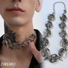Zhuhe The Rivet Crystal Necklace In The Neo-Gothic Style Is A Jewelry Accessory For Men And Women And A Party Gift - Image 1