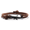 Nautical Bracelet Men Black Shark Braslet Sliding Adjustable 3mm Milan Cord Chain Summer Beach Surfer Jewelry Accessories - Image 7