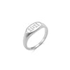 Stainless Steel Number 11:11 Oval Pattern Ring Suitable For Ladies Gift Gold Plated Jewelry - Image 8