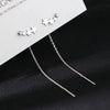 Drop Ear Line Long Hanging Earrings for Women Rose Gold Color Zircon Crystal Piercing Threader Earing Ear Accessories Jewelry - Image 38