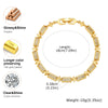 Dainty Geometric Cubic Zircon Bracelets for Women Gold Plated Star Chain Bracelet Classic Little Jewelry Gifts - Image 6