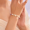 Shell and Starfish Charm Bracelet with Adjustable Rope Detail - Image 33