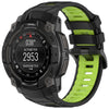 Official Silicone Strap For Garmin Instinct 3 45mm 50mm Smartwatch Bracelet Correa Two-tone Wristband For Garmin Instinct 3 Band - Image 7