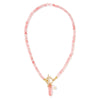 Stone Small Beads Necklace Long Tooth OT Buckle Pendant Necklace for Women Men Necklace Jewelry - Image 10