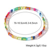 Colorful Tila Bead Bracelet with Contrasting Patterns - Image 46