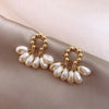 Opal Moonstone Heart-shaped Irregular Star Pendant Tassel Earrings Women Light Goth Jewelry Y2K - Image 7