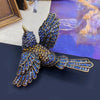 Zinc Alloy Brooch Pin with Decorative Stone Details in Multiple Styles - Image 11