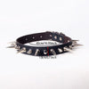 Punk Long Spike Choker Faux Leather Collar for Women Men Cool Big Rivets Studded Chocker Goth Style Necklace Accessories - Image 5