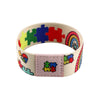 Autism Awareness Puzzle Men Women Stretch Wristband Bracelet Colorful Wide Band Bangles Armband Accessories Gifts - Image 12