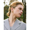 316L Stainless Steel Geometric U-Shape Hoop Earrings Gold Pvd Plated Daily Classy Jewelry Accessory - Image 3