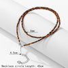 Shiny Crystal Necklaces Simple Small Beads Necklaces Facted Stone Choker Clavicle Chain Women Jewelry Male gifts - Image 4