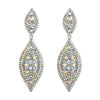 European and AmericanFashion Full Diamond Alloy Gold-Plated Earrings For Women Multicolor Rhinestone 0ptional Earrings - Image 20