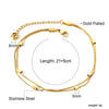 Vintage Ball Beads Charm Snake Chain Anklets Foot Bracelets Women Golden Plated Stainless Steel Summer Beach Jewelry - Image 14