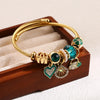 Multi Element Stainless Steel Circle Panjiadora Beaded Love Bracelet Suitable for Women's Dating, Daily Holiday Gifts - Image 1