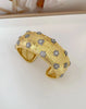 European and American Retro Inlaid Diamond Star Ring Bangles Set - Image 7