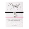Magnetic Heart Couple Bracelets Set of 2 Braided Rope - Image 16