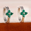 6/8/10mm Stainless Steel Zircon Flower Hoop Earring Small Gold Color Circle Hoops Huggie Piercing Earring Jewelry - Image 29