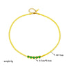 316L Stainless Steel Butterfly Moon Lock Blue Eyes Pendant Necklace For Women Multilayer Choker Chain Jewelry Gifts - Image 31