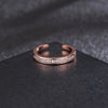 Simple Alloy Crystal Foot Ring Adjustable Opening Toe Ring for Women Girl Summer Beach Vacation Jewelry Finger Ring - Image 3