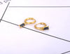 Stainless Steel Geometric Square Hoop Earrings Black/White/Red/Green CZ Crystal Bohemia Party Earrings For Women - Image 4