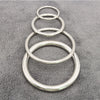 304 Stainless Steel Round O Ring M3 M4 M5 M6 M8 Anti Corrosion Rust Smooth Strong O Ring Fishing Yoga Hanging Welded Rings - Image 4