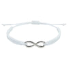 Handmade Wax Cord Braided Bracelet Lover Infinity Bracelet - Image 12