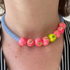 Dopamine 3D Fruit Beaded Necklace Bohemian Retro Choker Exaggerated Summer Charms Neck Aesthetic Jewelry Accessories Gift - Image 1