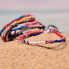 10Pcs/Set Summer Beach Woven Rope Tassel Anklet For Girl Beautiful Bohemia Bracelets Anklet For Women - Image 6