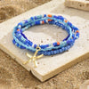 Colorful Starfish Pendant Rice Beads Beaded Anklet for Women Summer Multi-layer Bracelet Anklet Bohemian Leg Jewelry - Image 26