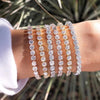 Dazzling Tennis Bracelet For Women Men 4/5mm Shiny Zircon Iced Out Chain Crystal Couple Men's Women's Bracelet Jewelry - Image 1