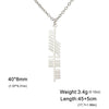 Ogham Necklace Strength Wisdom Love Ancient Irish Tree Alphabet Nordic Amulet Stainless Steel Jewelry - Image 9