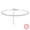 Orsa Jewels Gold Plated Paperclip Chains Tennis Bracelet For Women Silver Handmade Bracelets Jewelry - Image 7